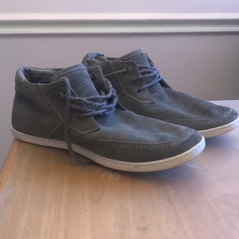 Man leather shoes
